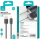 USAMS Kabel KY Series 2,4A USB-A do Lightning 1m czarny - 1569059 - zdjęcie 6